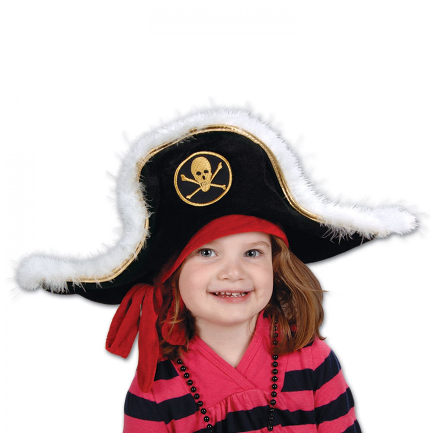 Plush Pirate Captain's Hat - Child (6) image