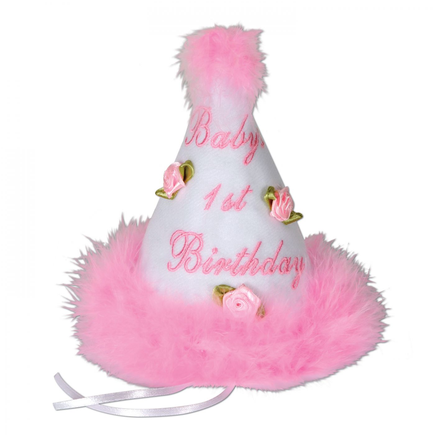 Image of Baby's 1st Birthday Cone Hat (6)