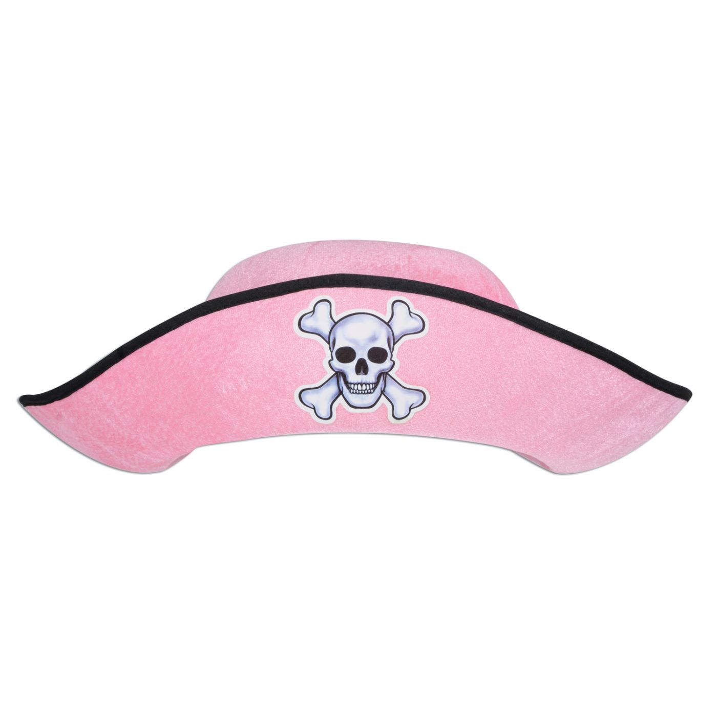 Image of Adult Pink Felt Pirate Hat (12)