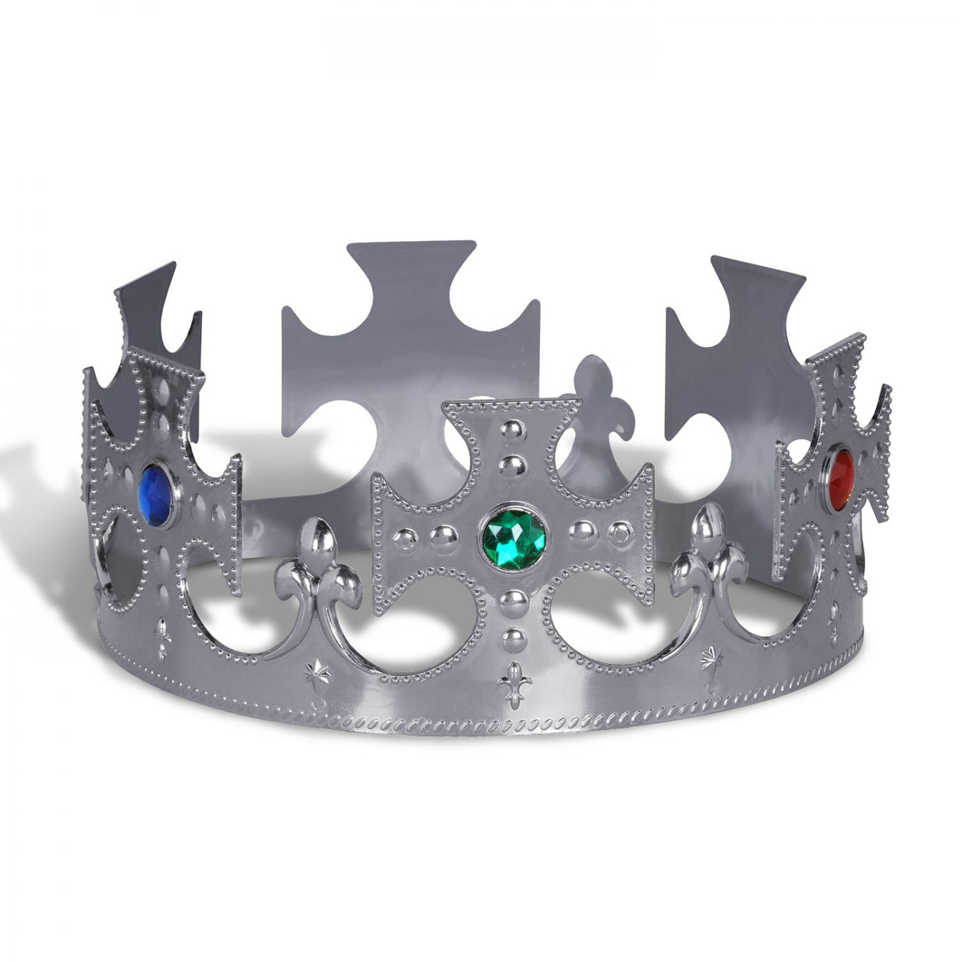 Plastic Jeweled King's Crown (12) image
