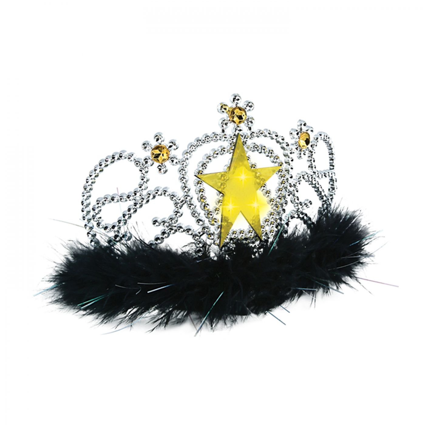 Plastic Light-Up Star Tiara (6) image