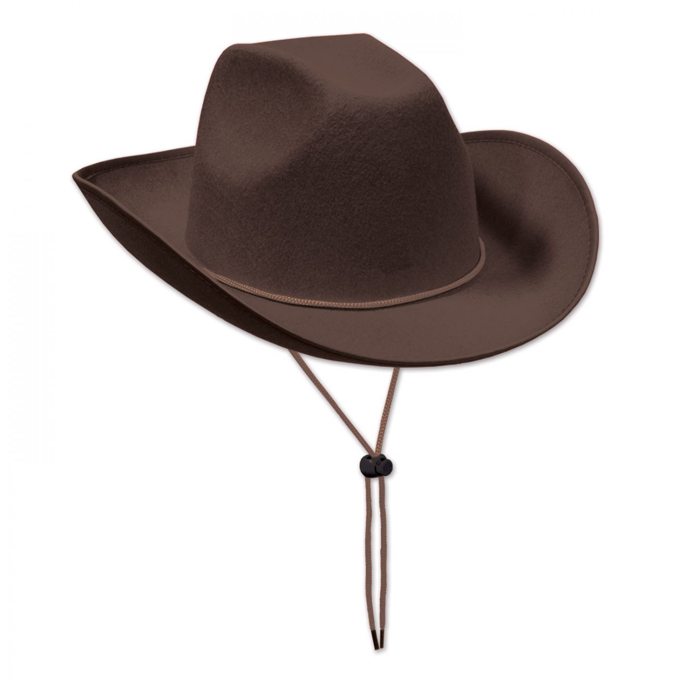 Image of Brown Felt Cowboy Hat (6)