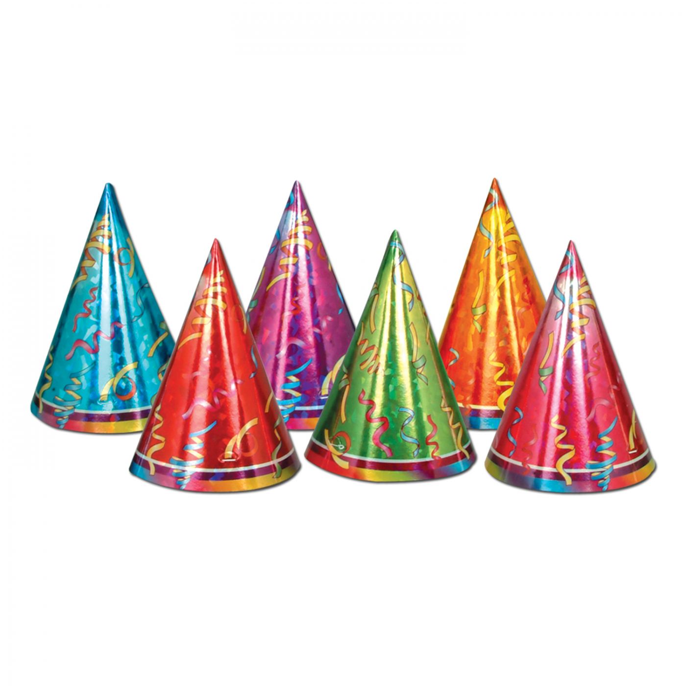 Prismatic Cone Hats (12) image