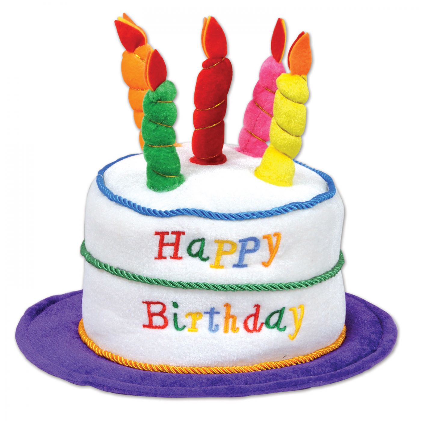 Plush Birthday Cake Hat (12) image