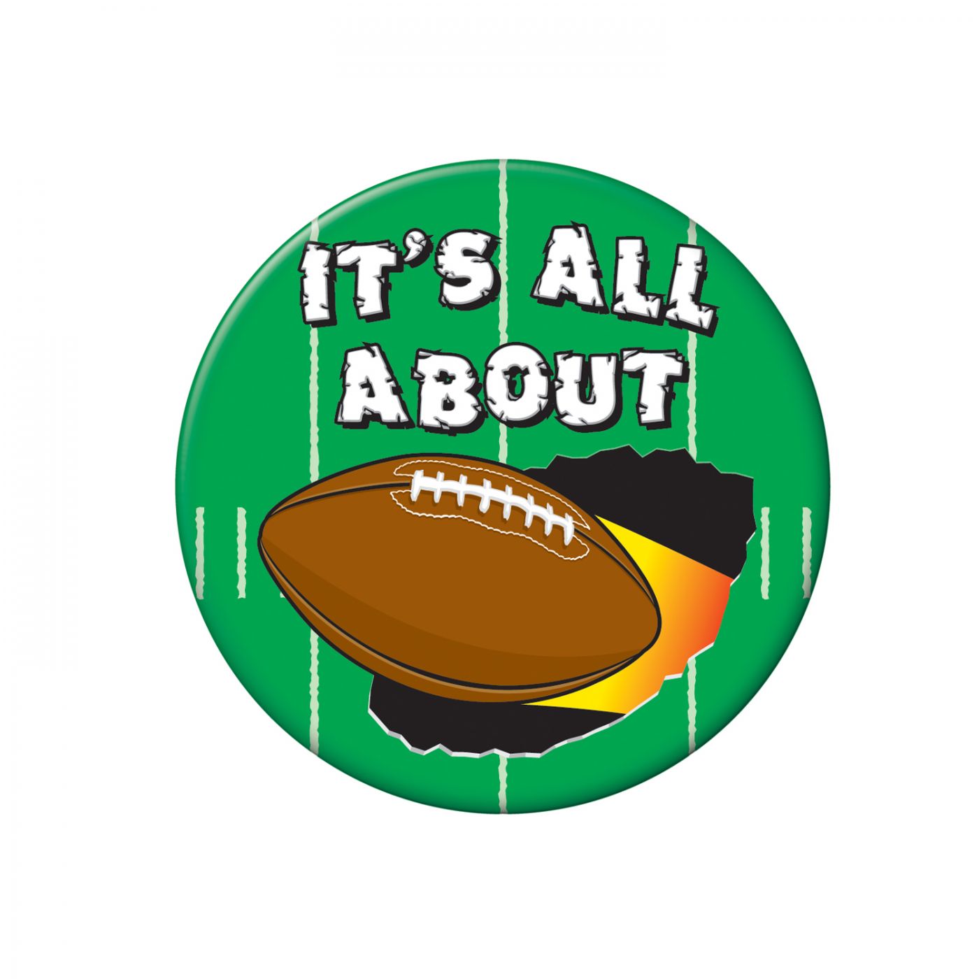 It's All About Football Button (12) image