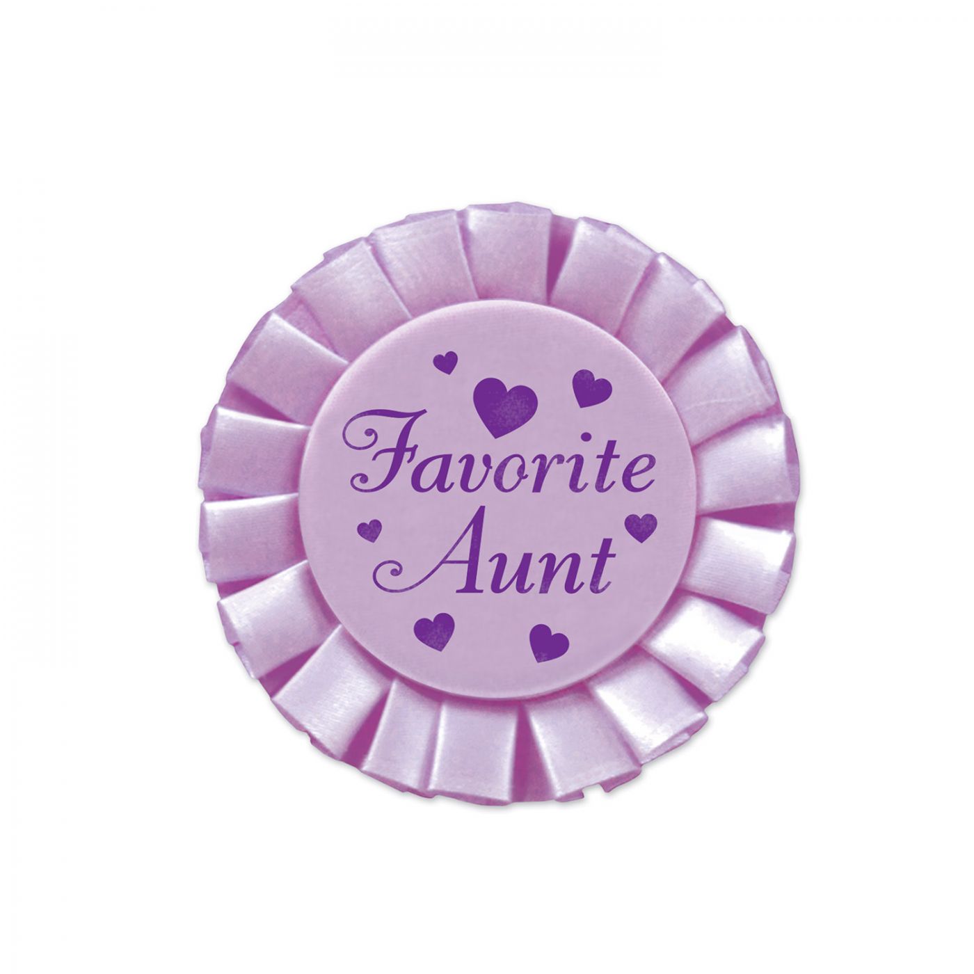 Favorite Aunt Satin Button image