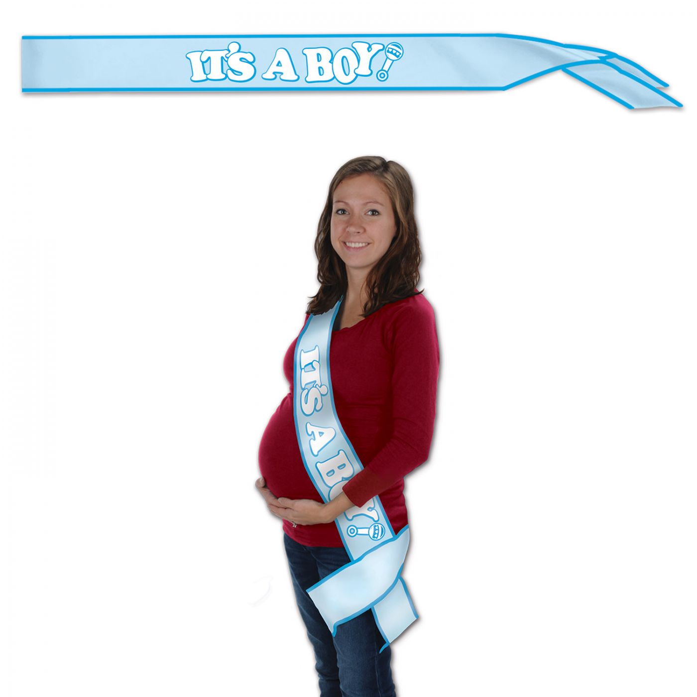 It's A Boy! Satin Sash (6) image