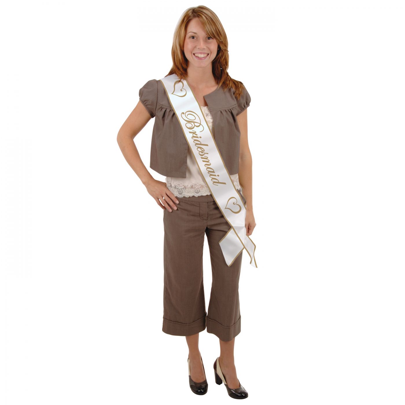 Bridesmaid Satin Sash (6) image