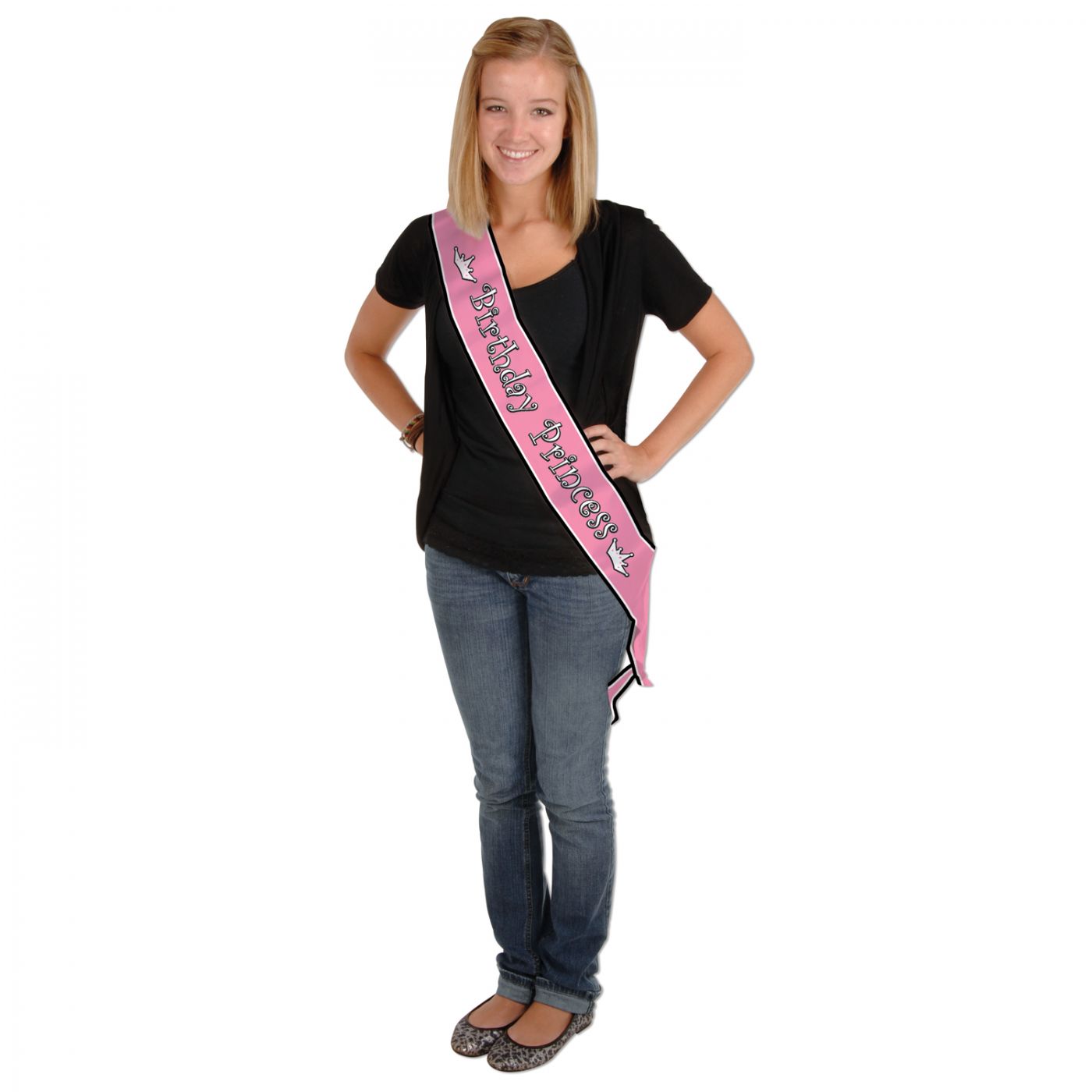 Birthday Princess Satin Sash (6) image