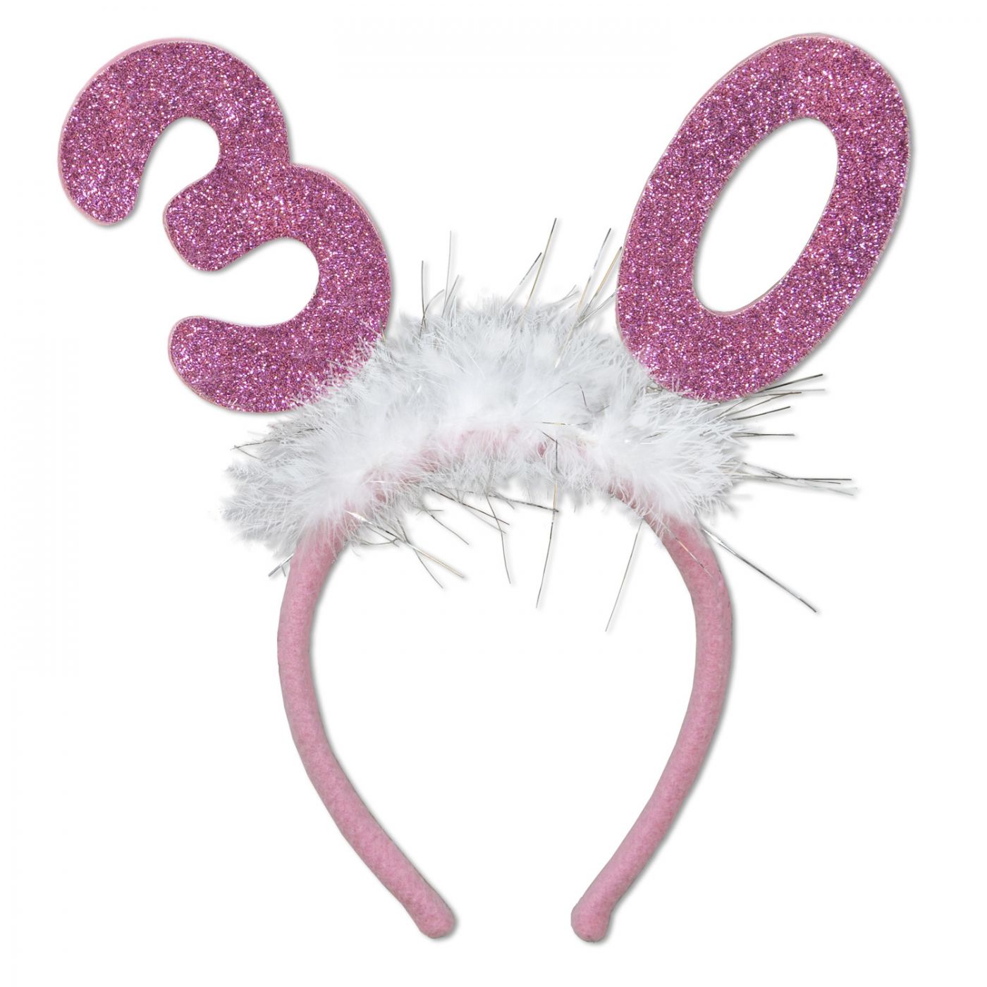 Image of  30  Glittered Boppers w/Marabou (12)