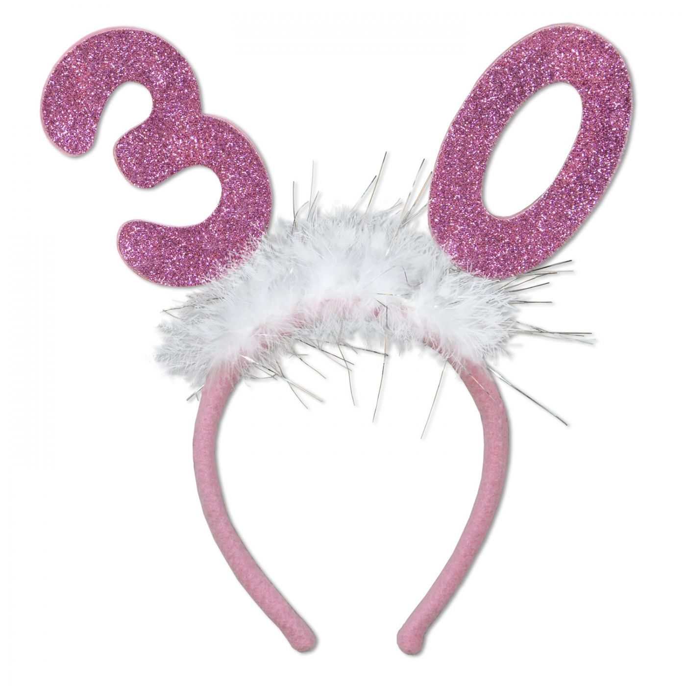  30  Glittered Boppers w/Marabou (12) image