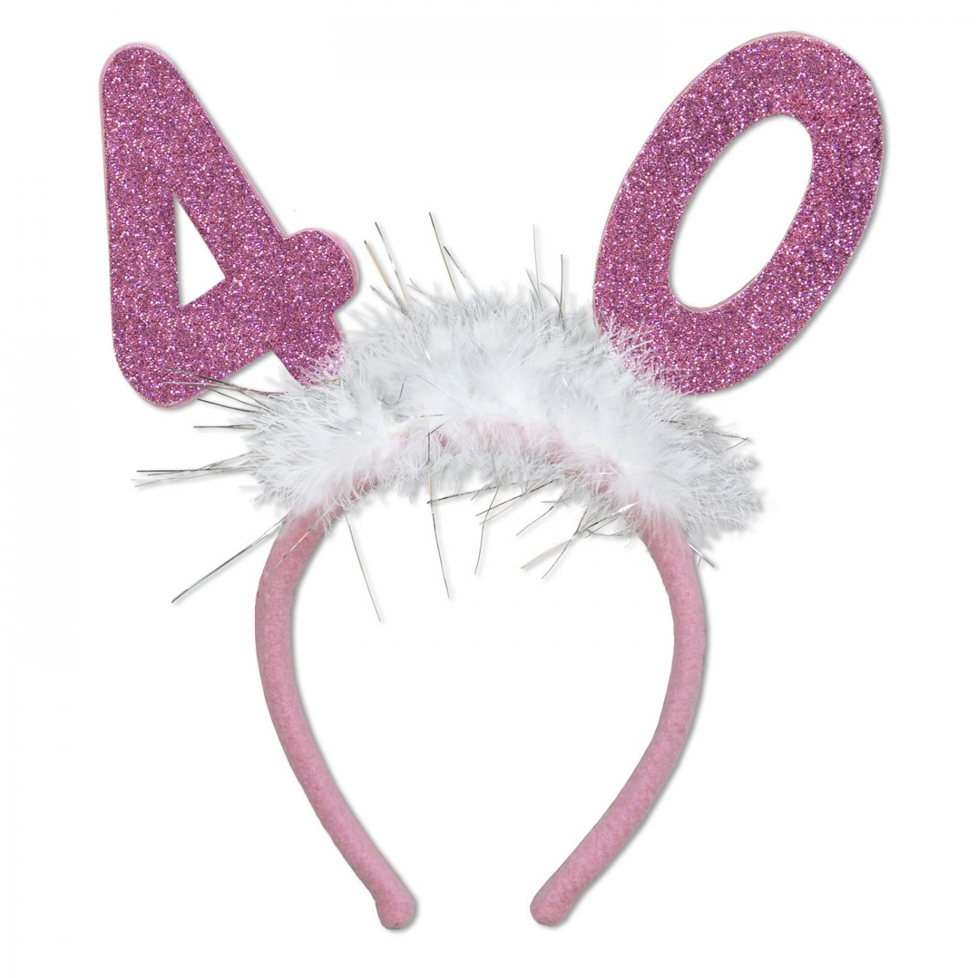 Image of  40  Glittered Boppers w/Marabou (12)