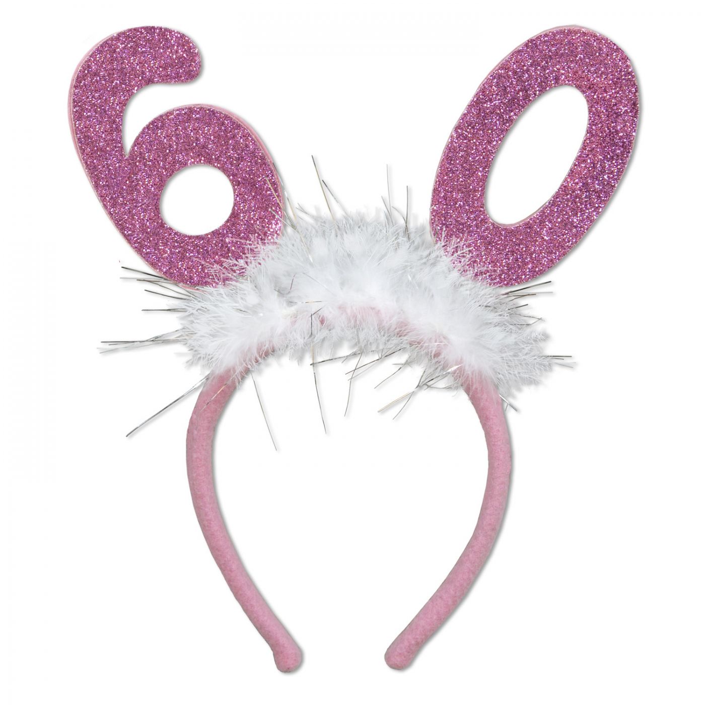  60  Glittered Boppers w/Marabou (12) image