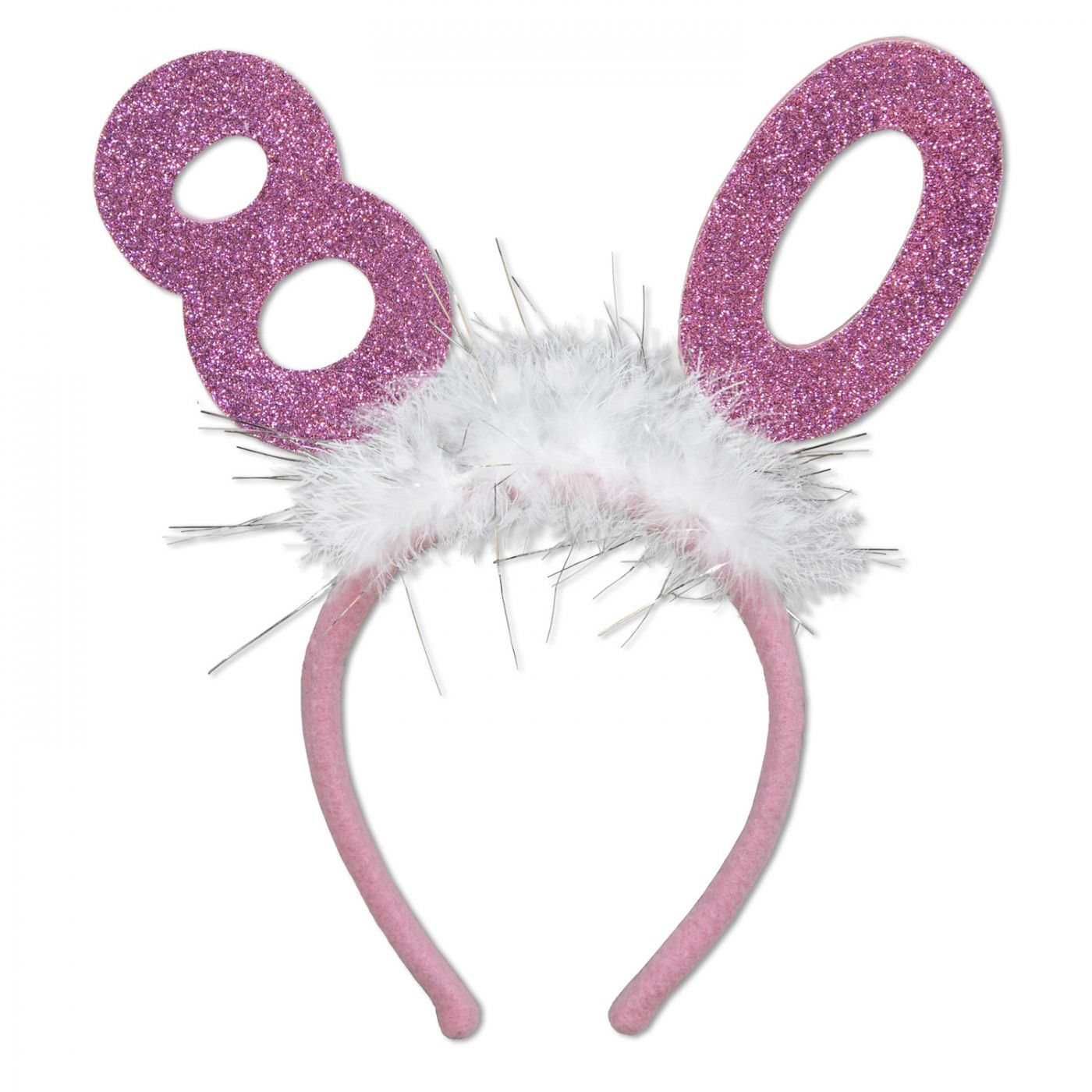  80  Glittered Boppers w/Marabou (12) image