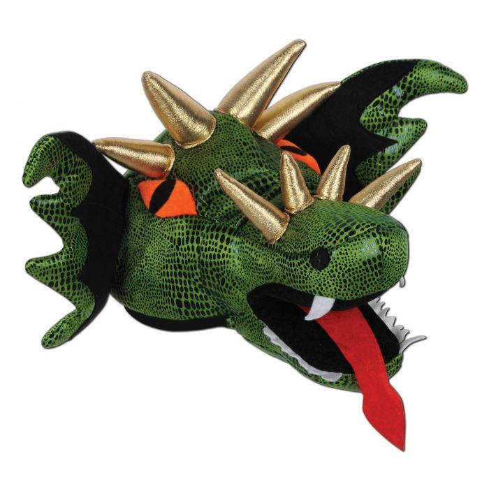 Plush Dragon Hat (6) image