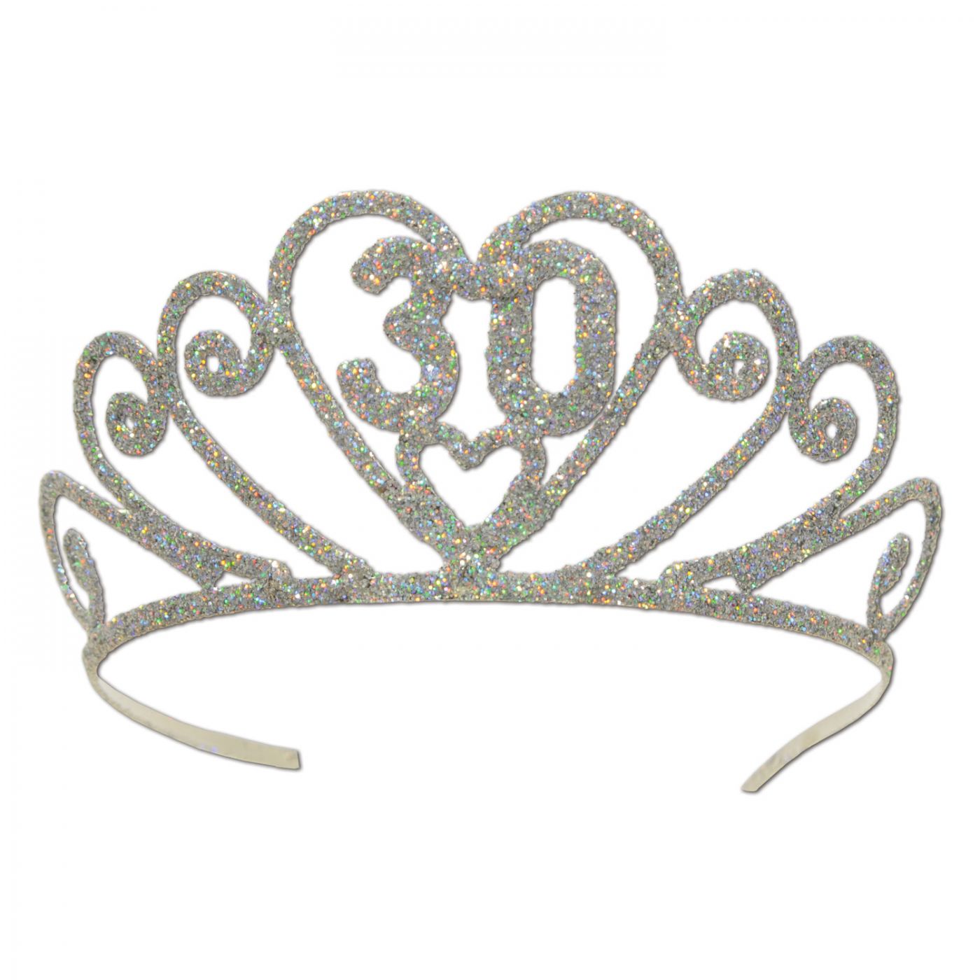 Glittered Metal  30  Tiara (6) image