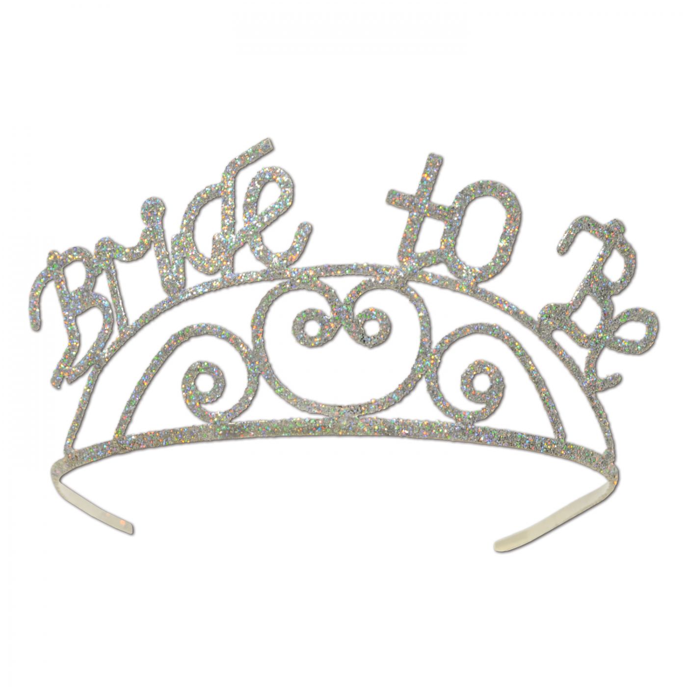 Glittered Metal Bride To Be Tiara (6) image