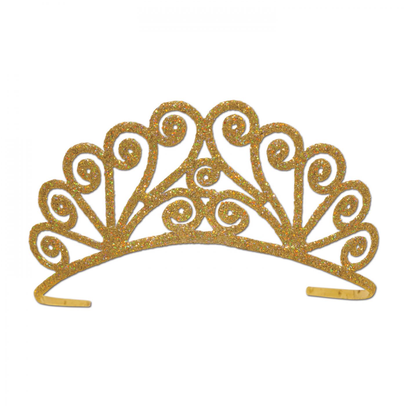 Glittered Metal Tiara (6) image