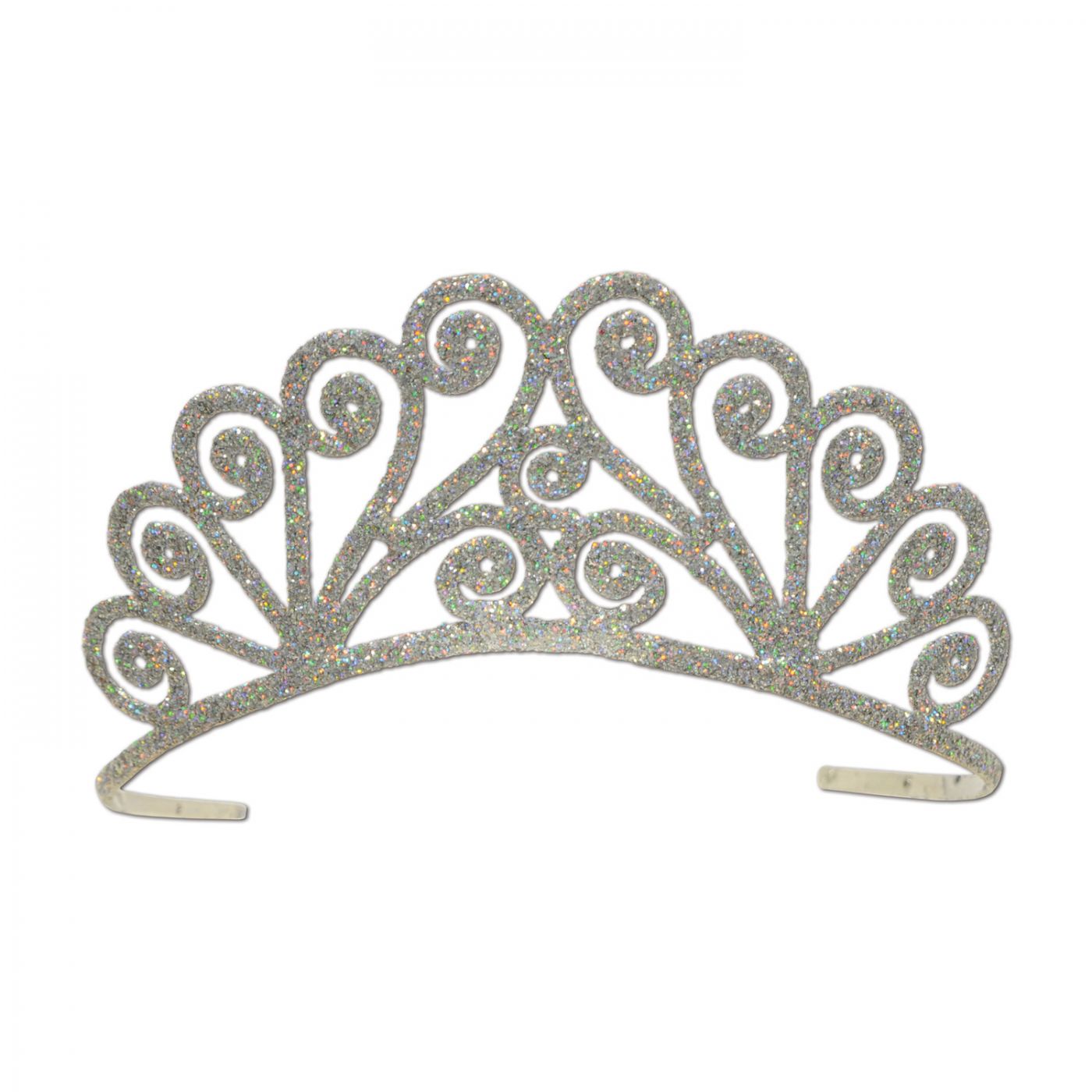 Glittered Metal Tiara (6) image