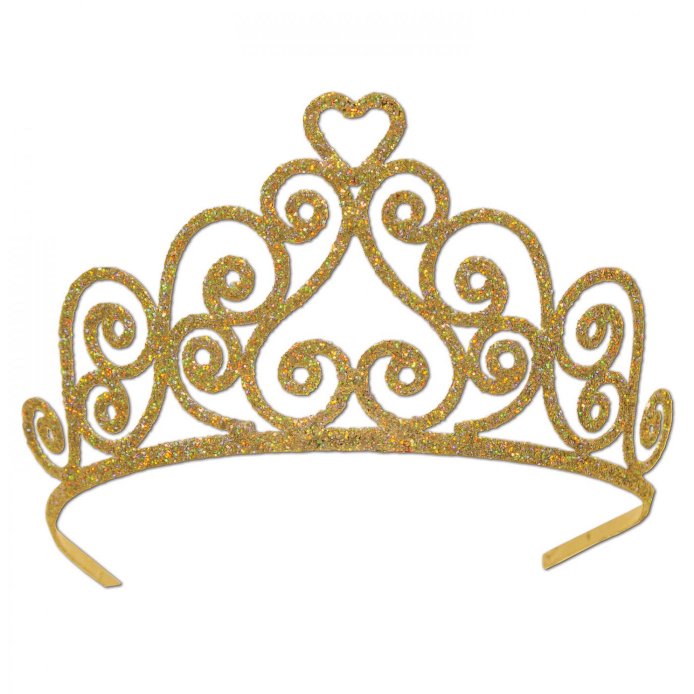 Glittered Metal Tiara (6) image