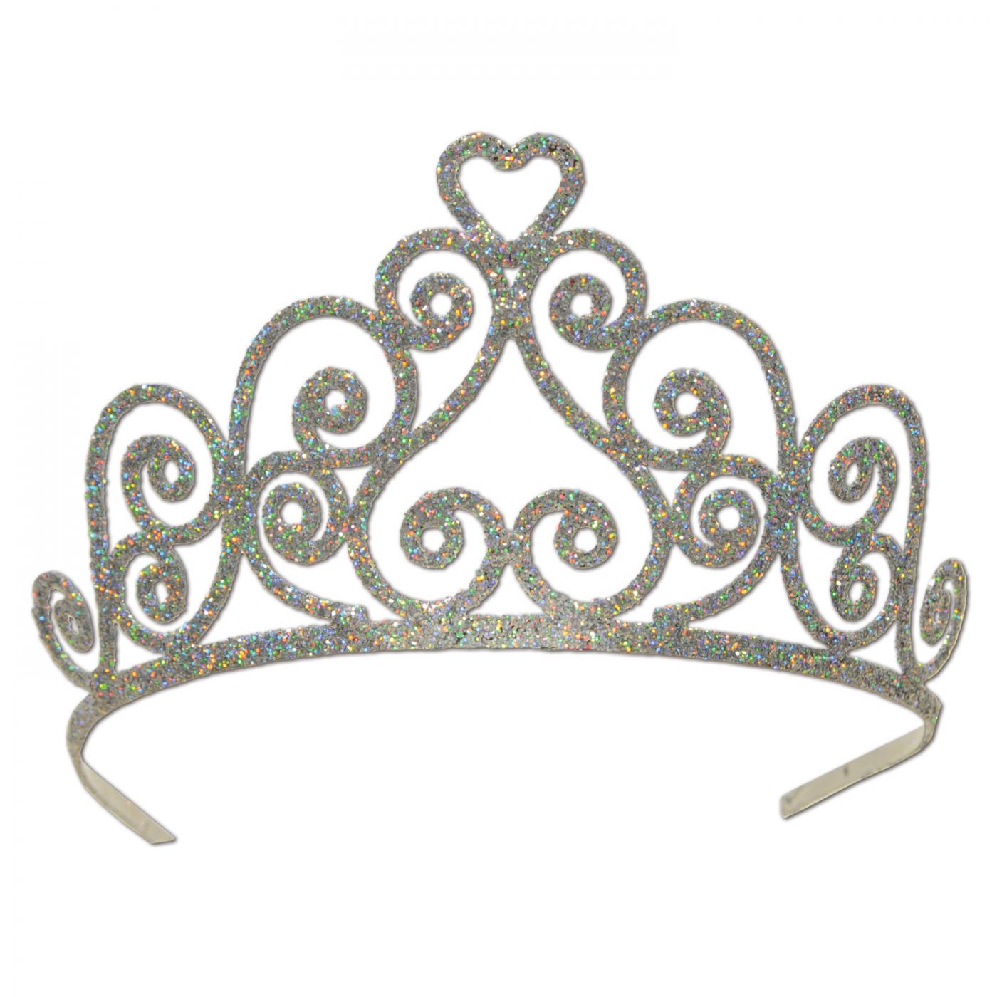 Glittered Metal Tiara (6) image