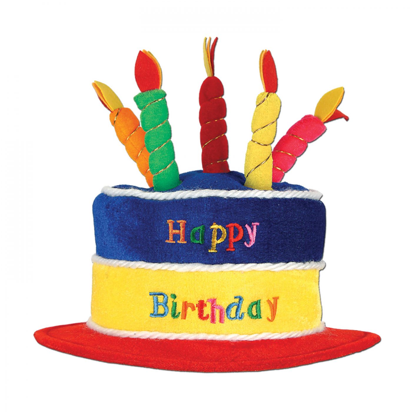 Plush Birthday Cake Hat (12) image