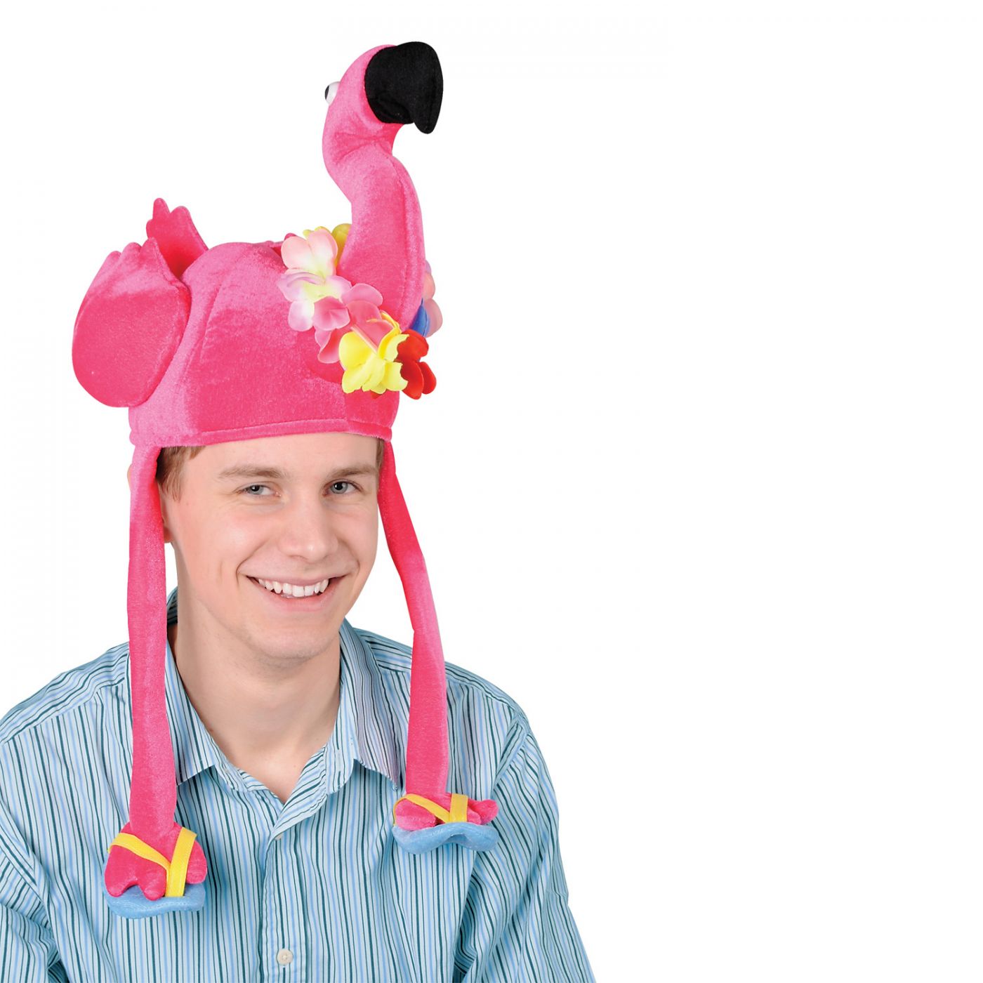 Plush Flamingo Hat (6) image