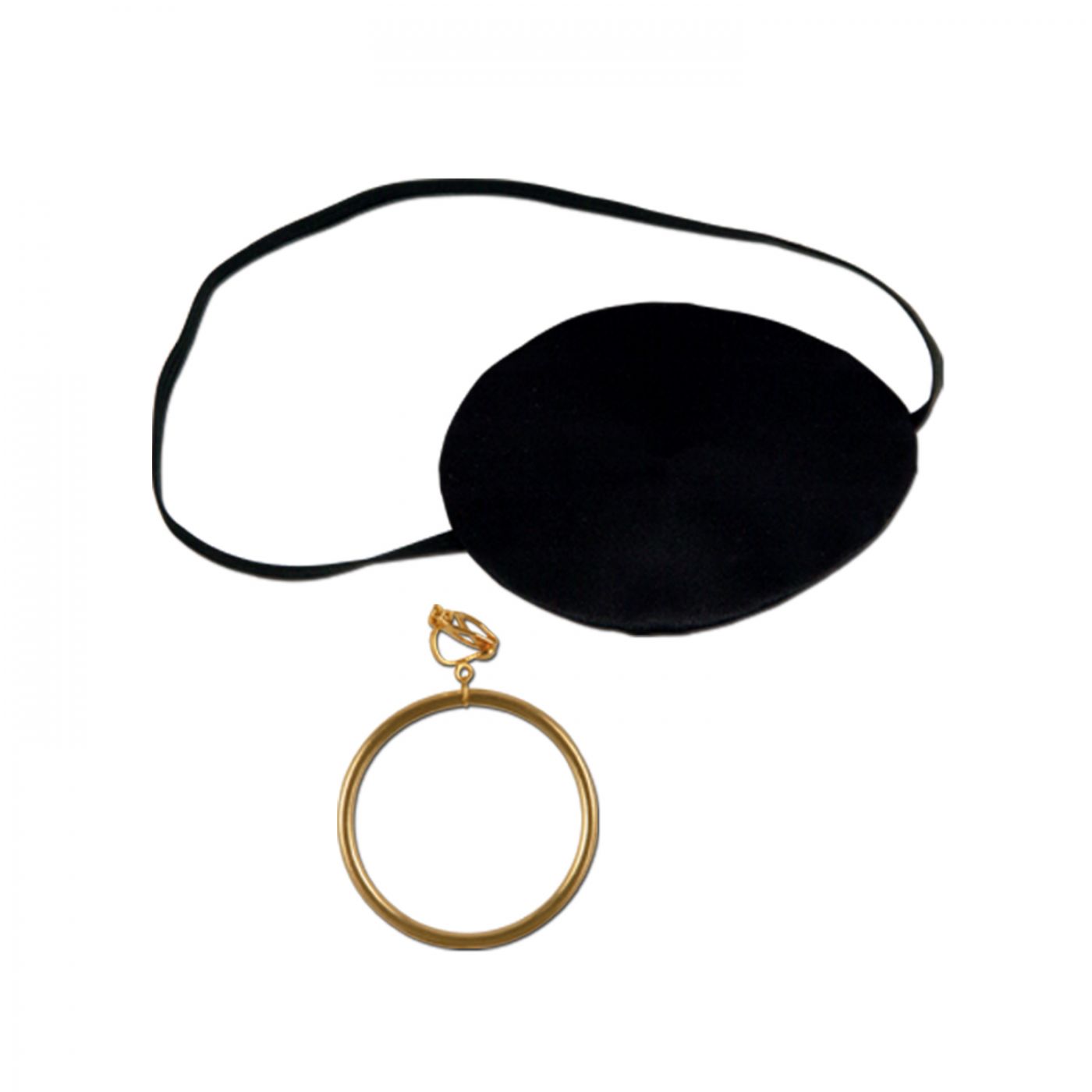 Pirate Eye Patch w/Plastic Earring (12) image