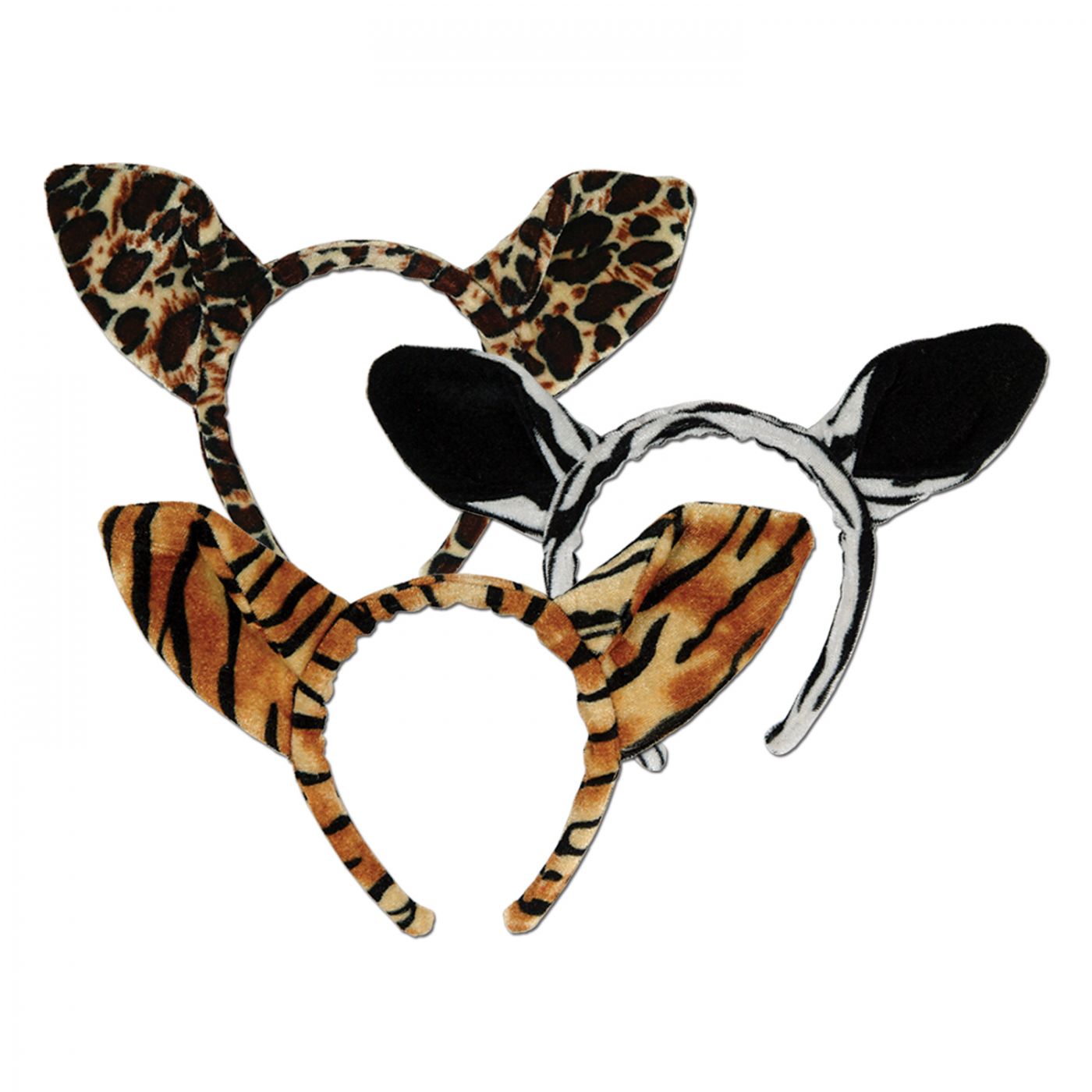 Soft-Touch Animal Print Ears (12) image