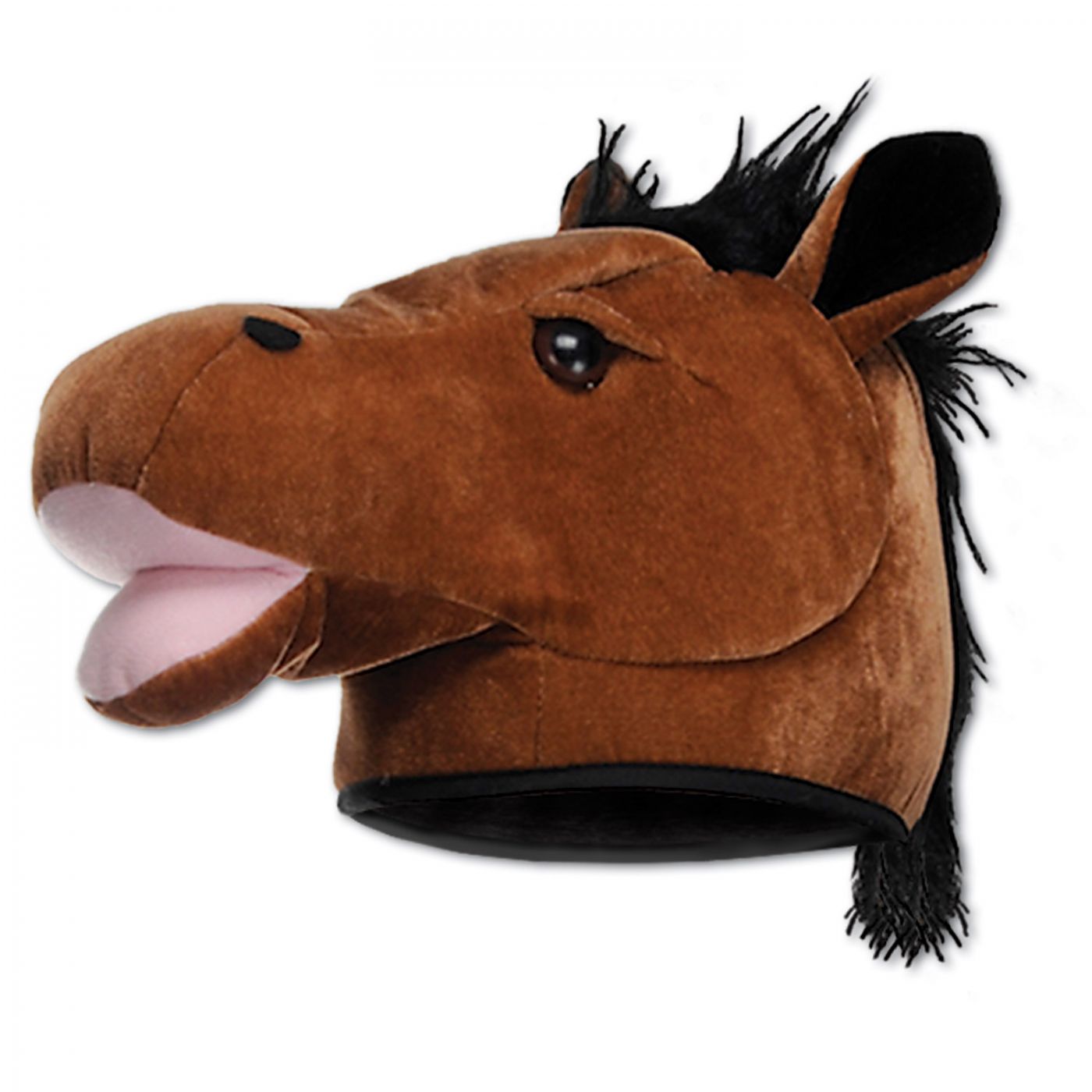 Plush Horse Head Hat (6) image
