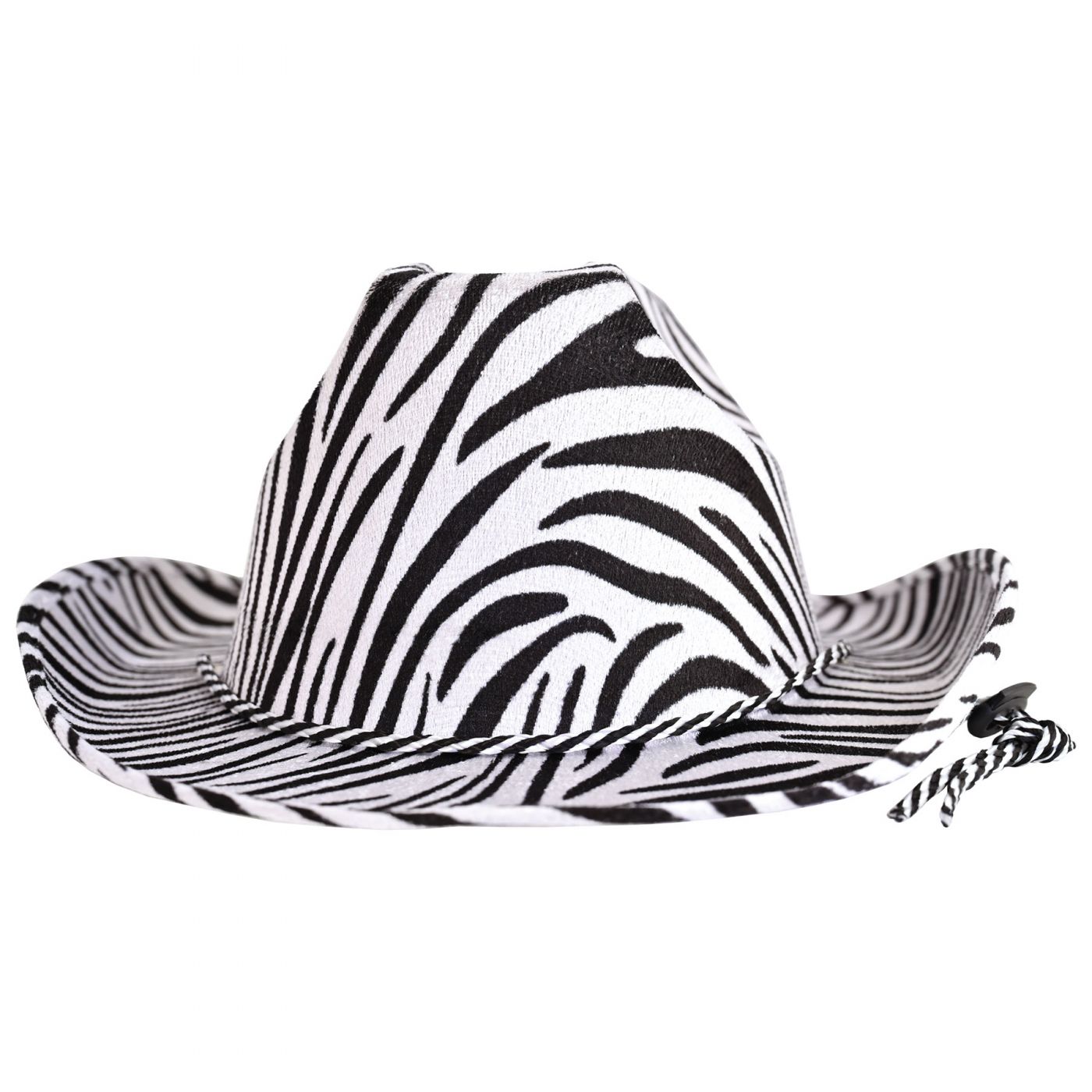Zebra Print Cowboy Hat (6) image