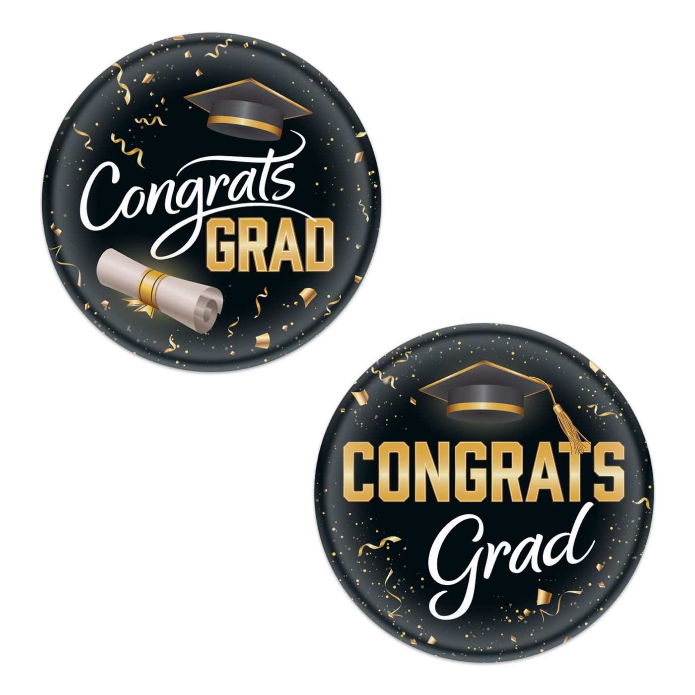 Congrats Grad Buttons (12) image