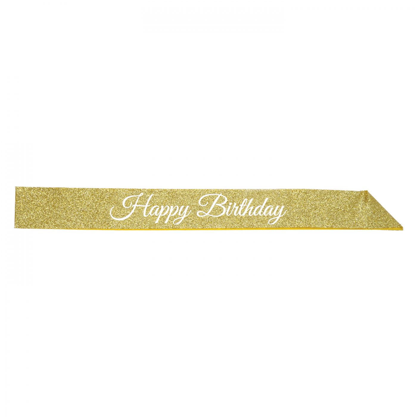 Happy Birthday Glittered Sash (6) image