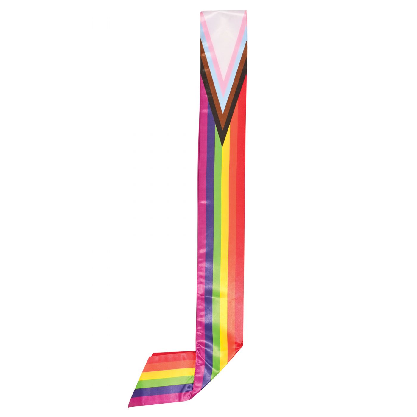 Pride Flag Satin Sash (6) image