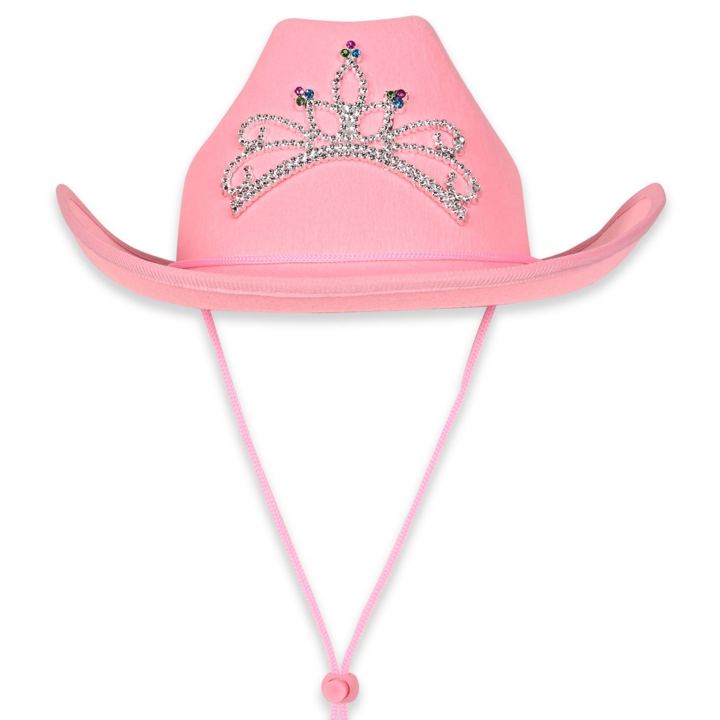 Pink Felt Cowgirl Hat w/Tiara (6) image