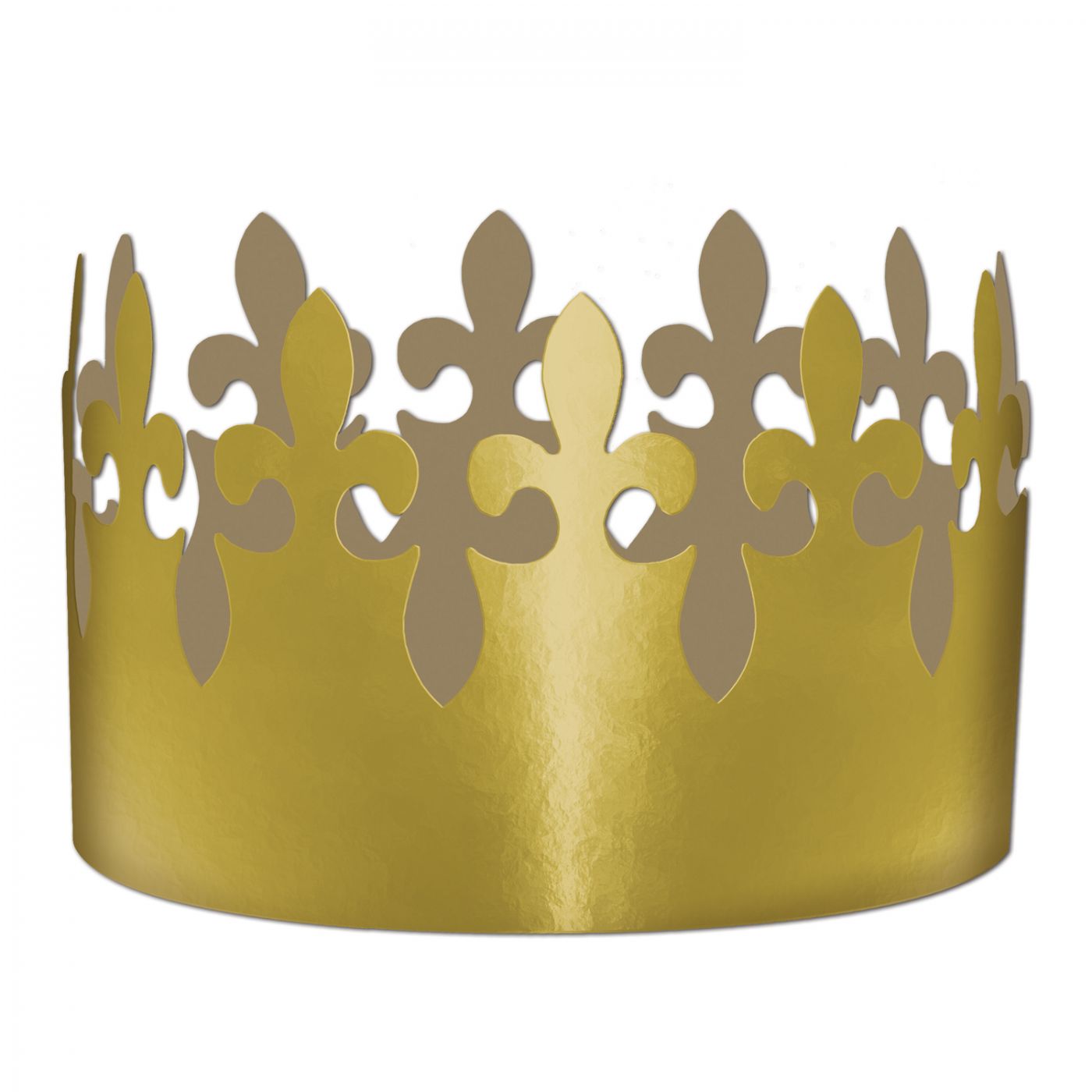 Gold Foil Fleur De Lis Crown (72) image