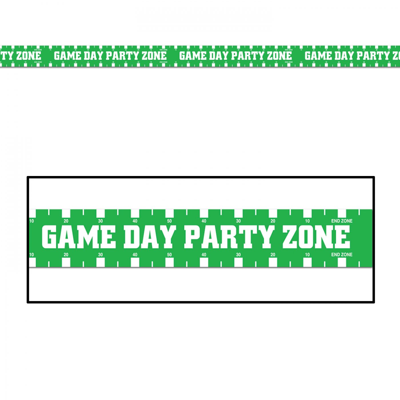 Game Day Party Zone Party Tape image