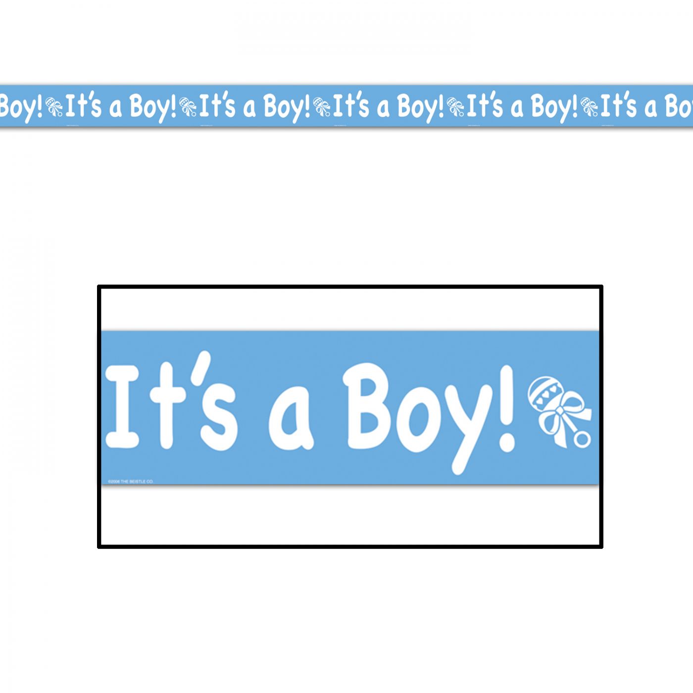 It's A Boy! Party Tape (12) image