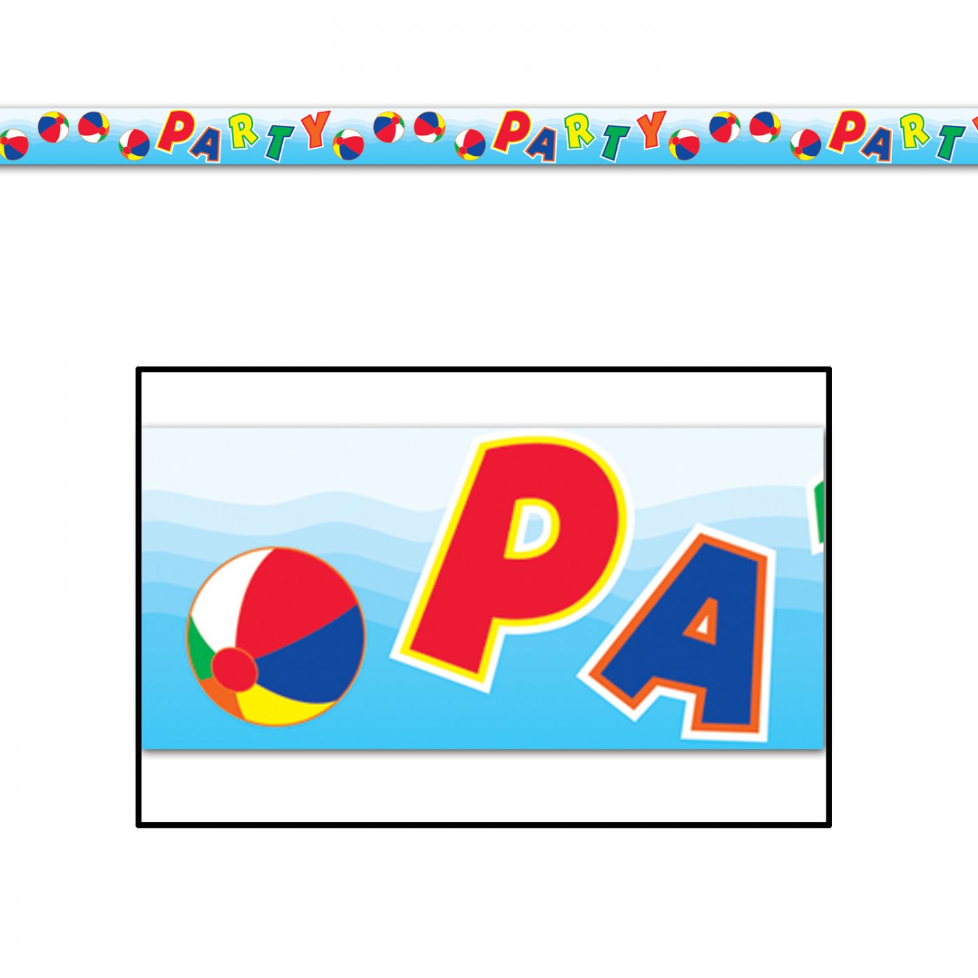 Beach Ball Party Tape image