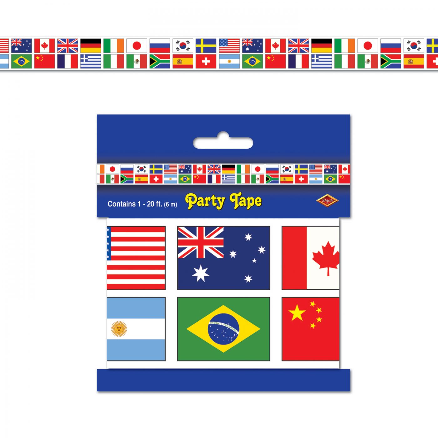 International Flag Party Tape (12) image