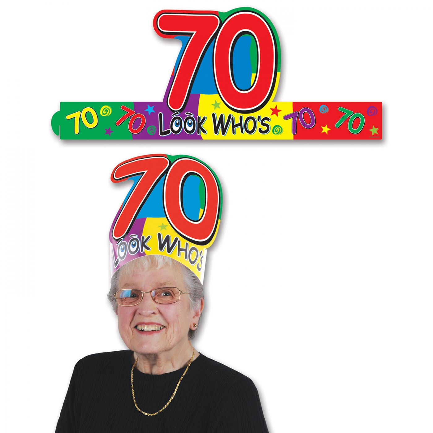 Look Who's  70  Headband (24) image