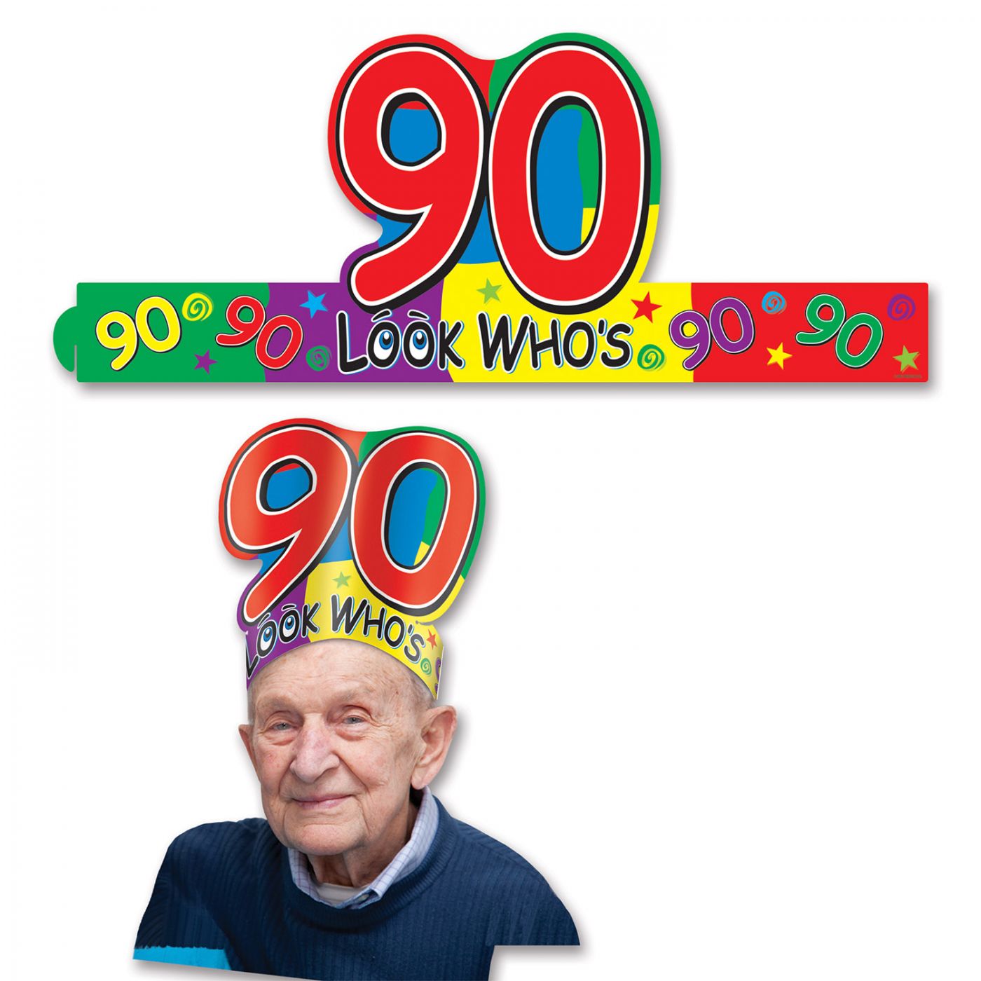 Look Who's  90  Headband (24) image