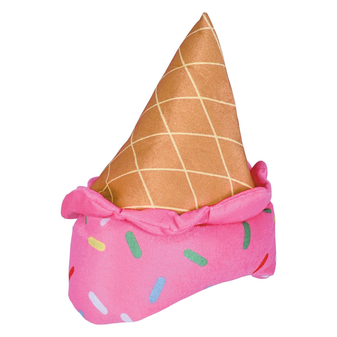 Plush Ice Cream Cone Hat (12) image