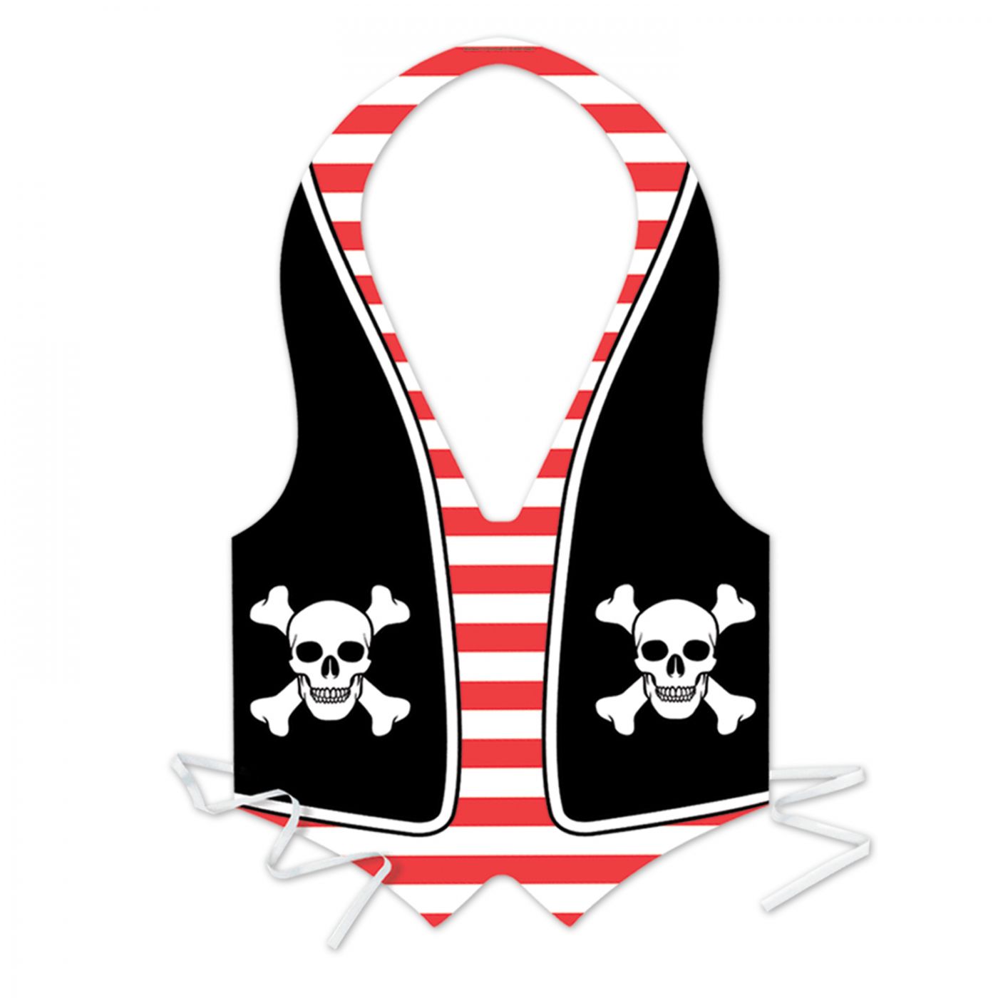 Pkgd Plastic Pirate Vest (24) image