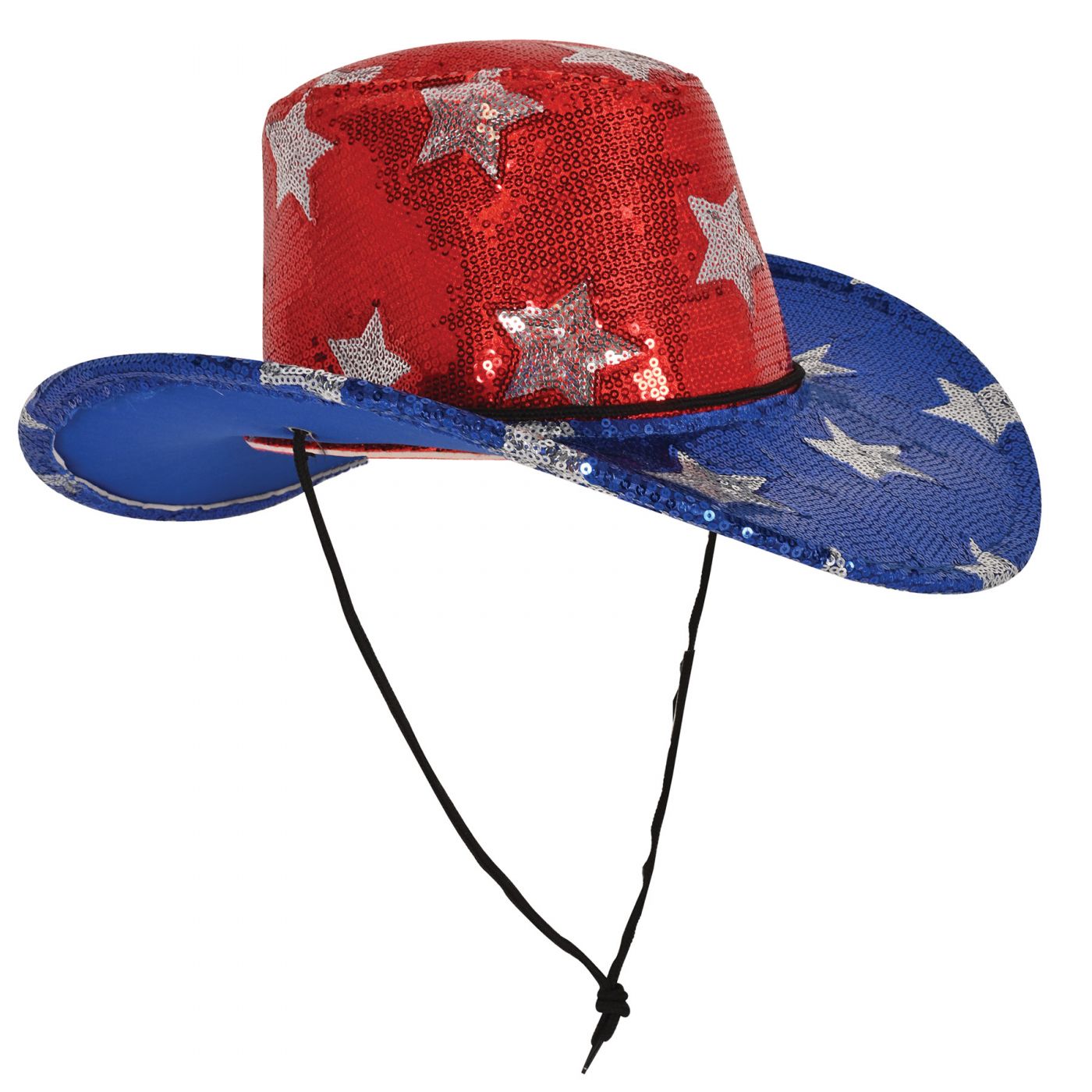 Sequined Patriotic Cowboy Hat (6) image