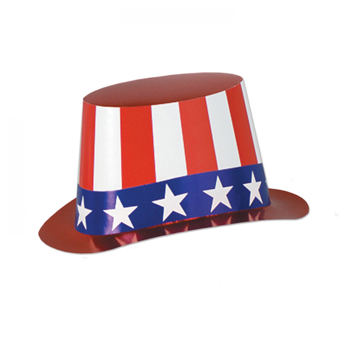 Foil Patriotic Hi-Hat (25) image