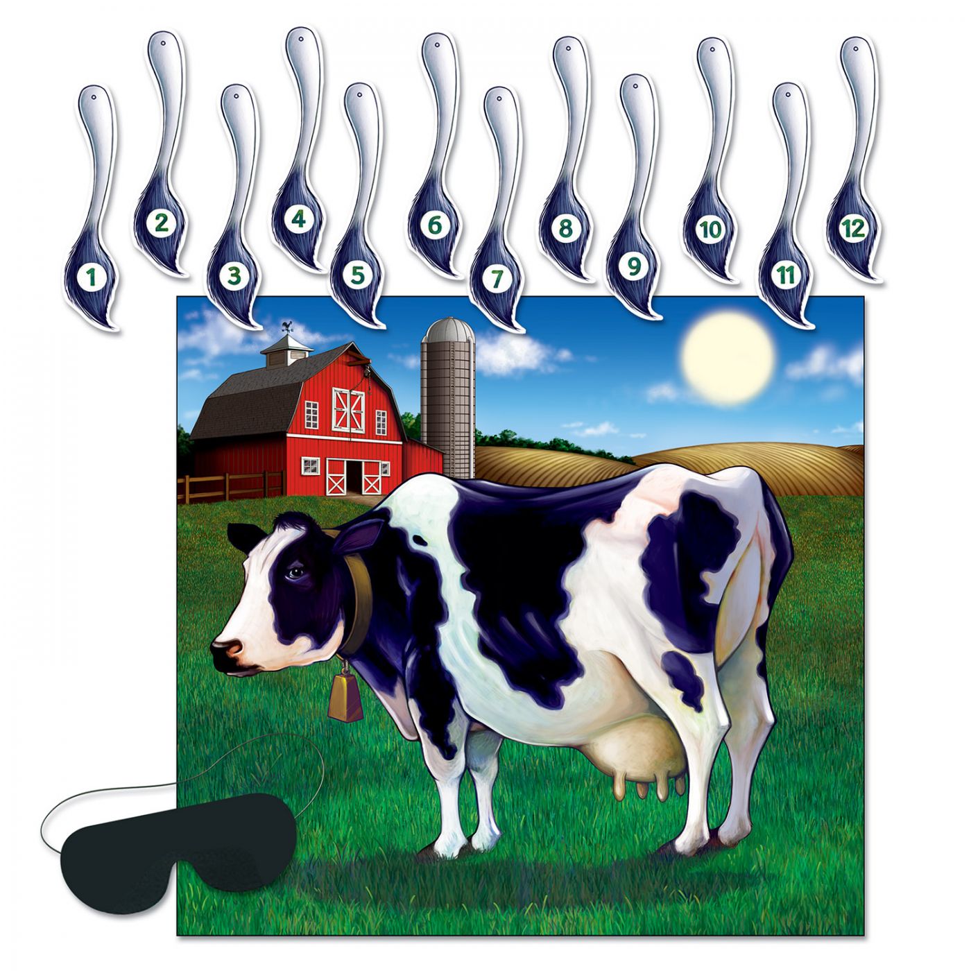 Pin The Tail On The Cow Game (24) image