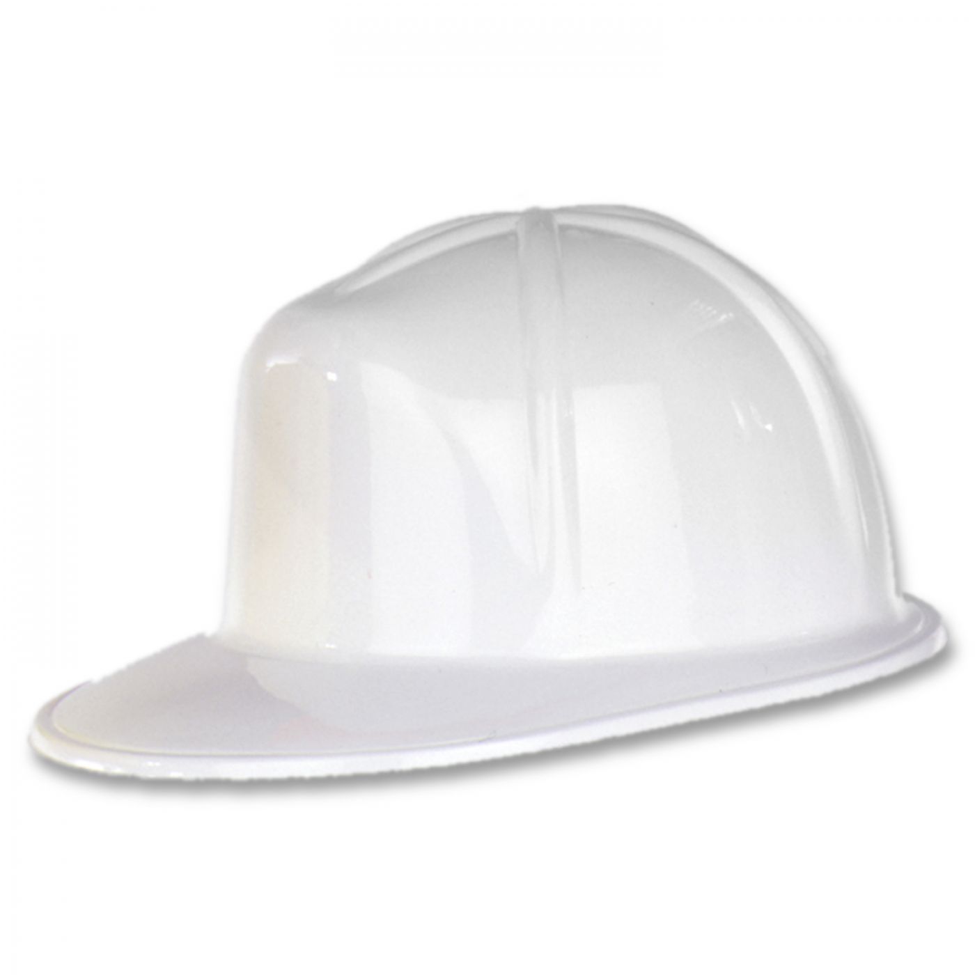 White Plastic Construction Helmet (48) image