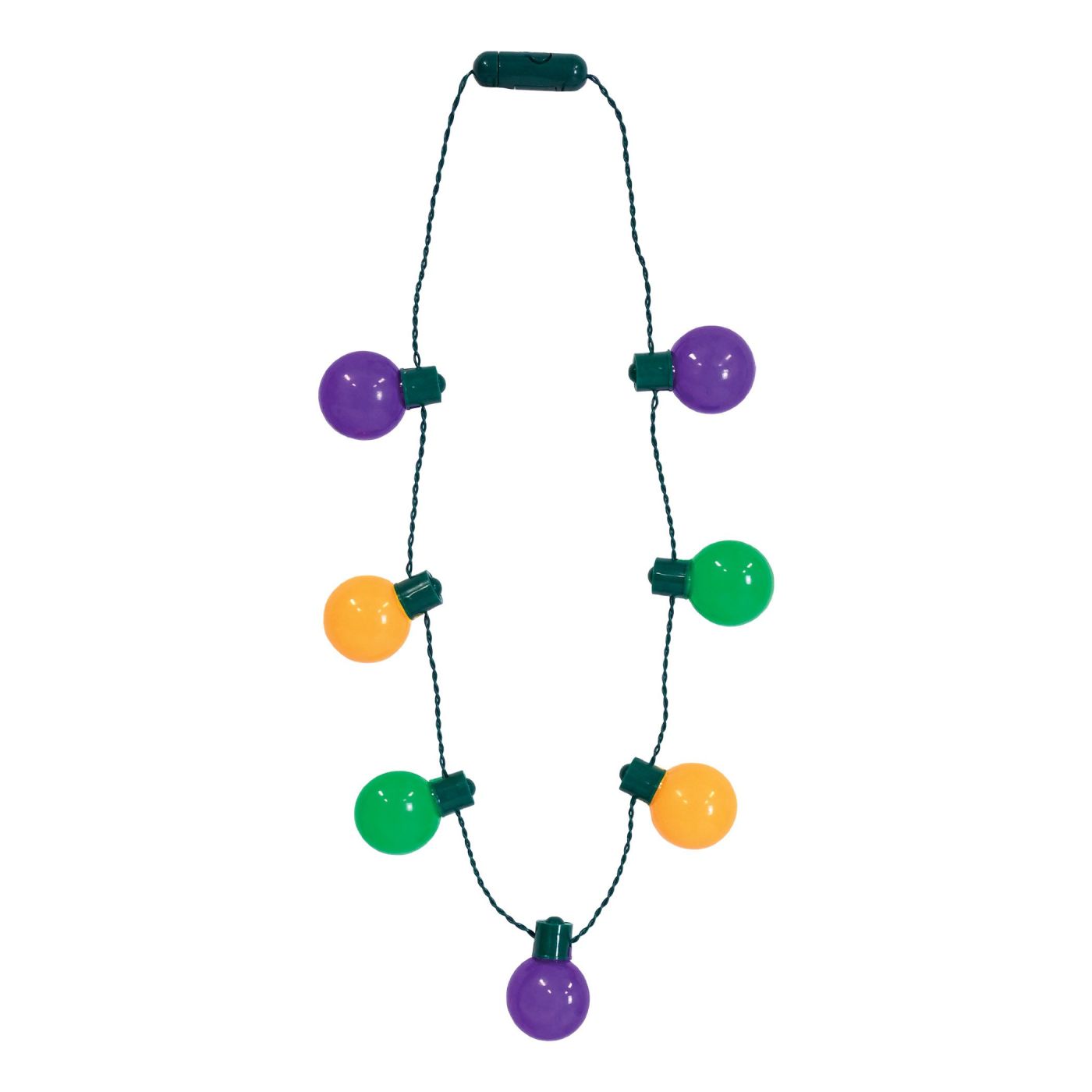Light-Up Oversized Mardi Gras Necklace (12) image