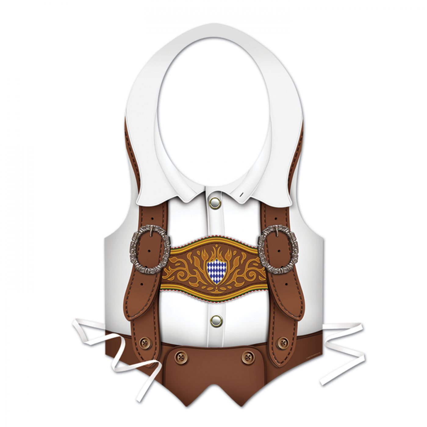 Plastic Oktoberfest Vest (48) image